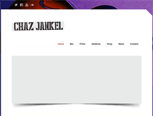 Tablet Screenshot of chazjankel.com